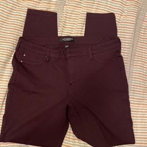 Dark purple stretch jeggings - stitch fix brand size 12/31